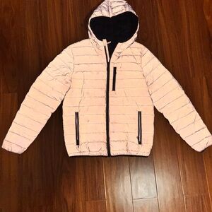 Bershka Reflective Puffer Jacket